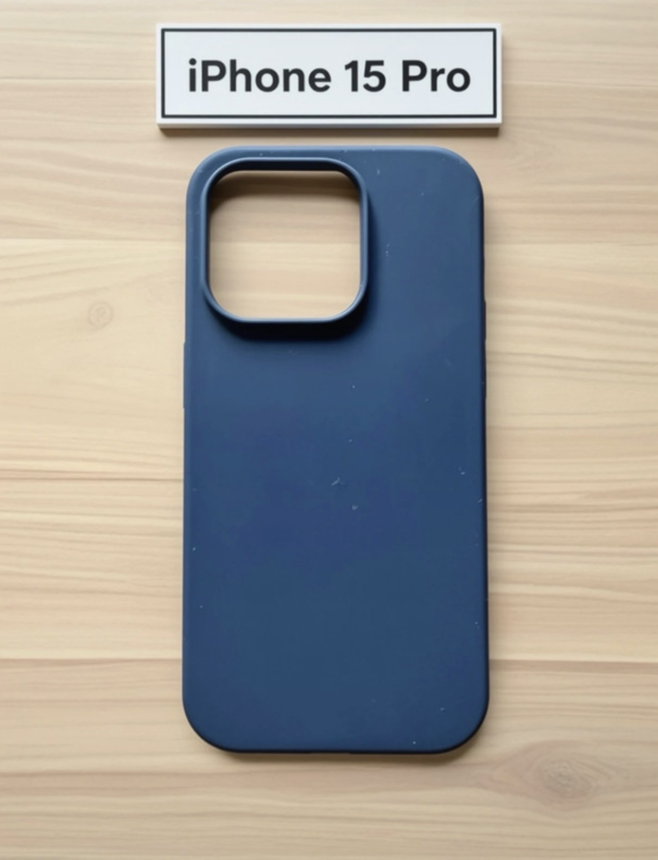 Linde Covers iPhone 15 Pro Cover – Mørkeblå/TPU